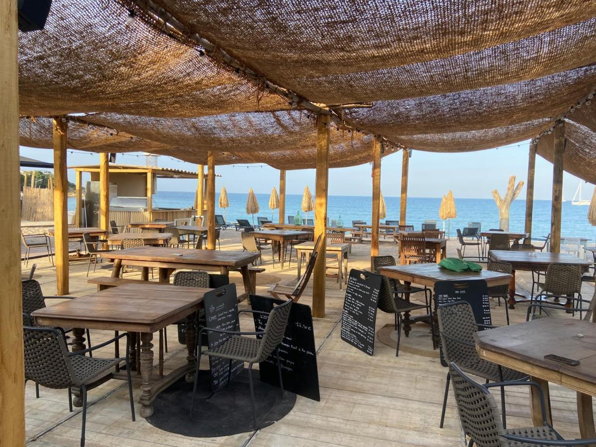 Les Lodges De La Plage U Dragulinu Sari-Solenzara Ngoại thất bức ảnh